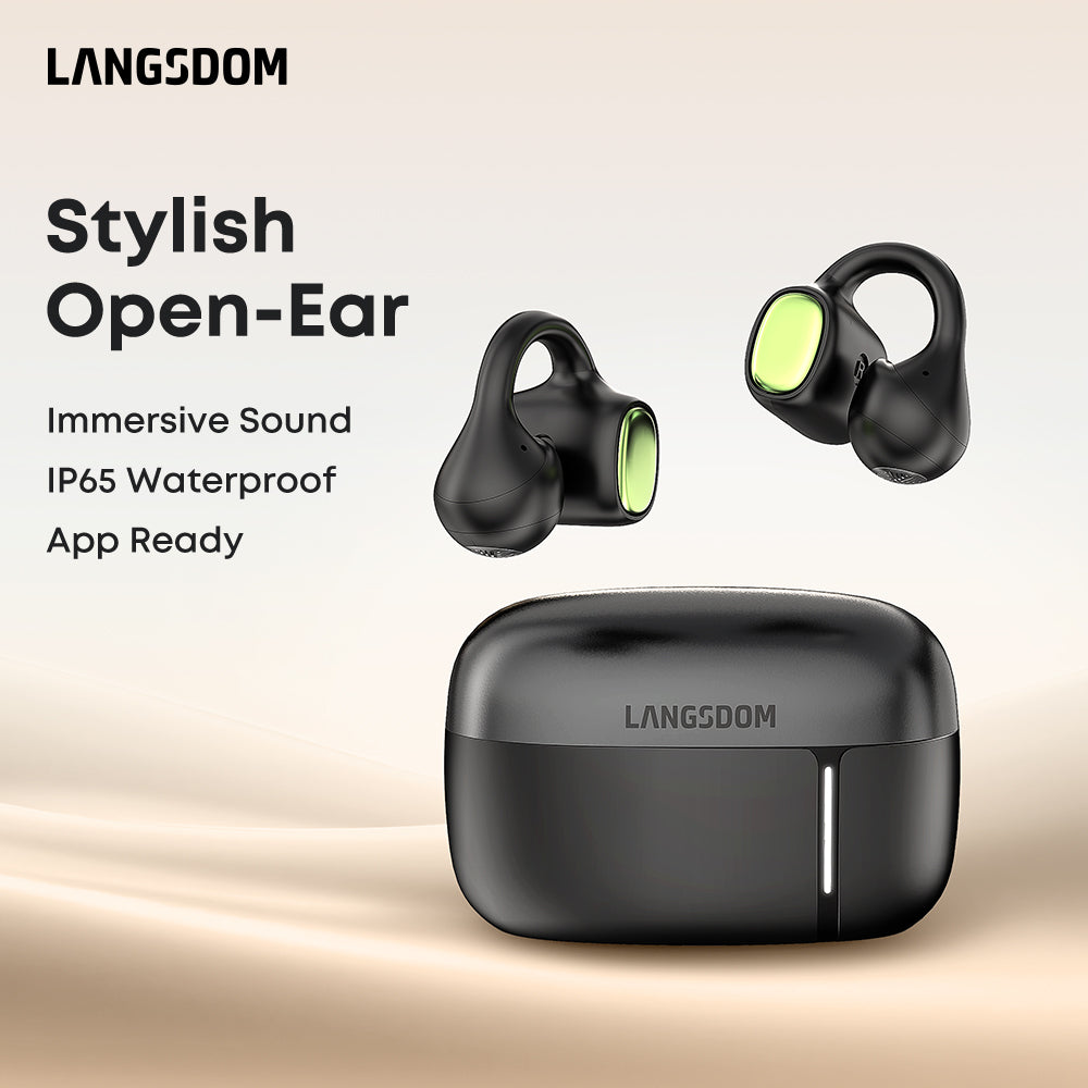 AirSoul Mix - Stylish Clip-on Open-Ear Earbuds