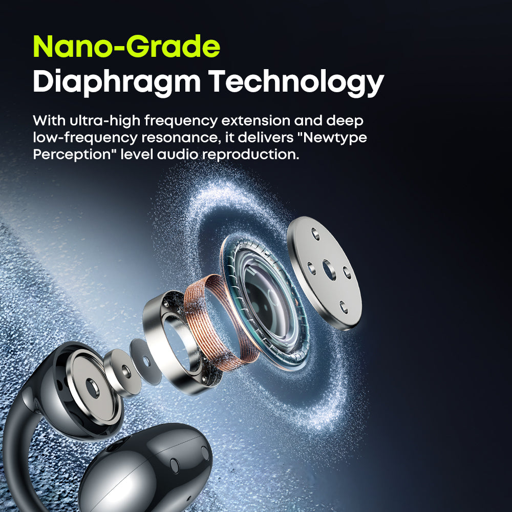 LANGSDOM TS30 - Sleek Clip-On Open-Ear Earbuds