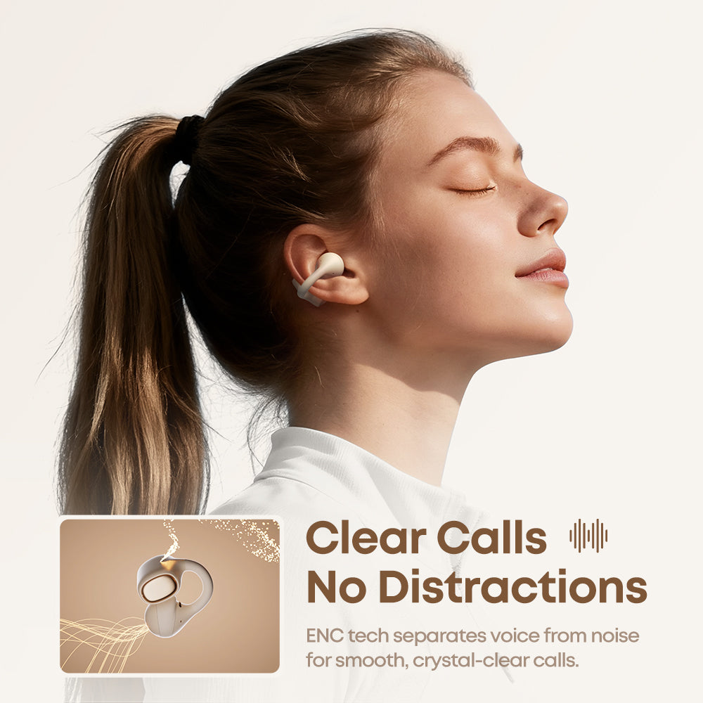 AirSoul Mix - Stylish Clip-on Open-Ear Earbuds