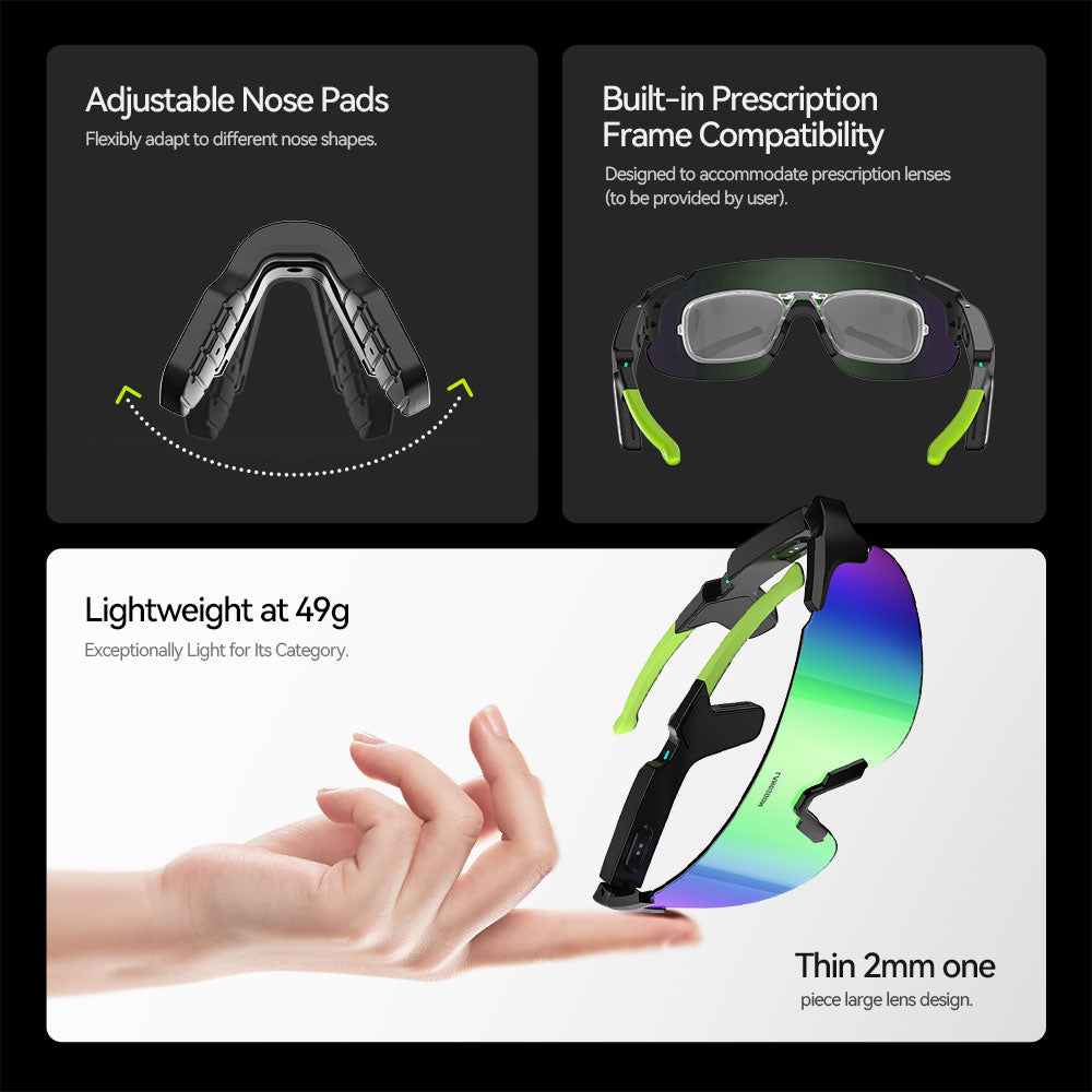 AirNova Pro - Sports Audio Sunglasses