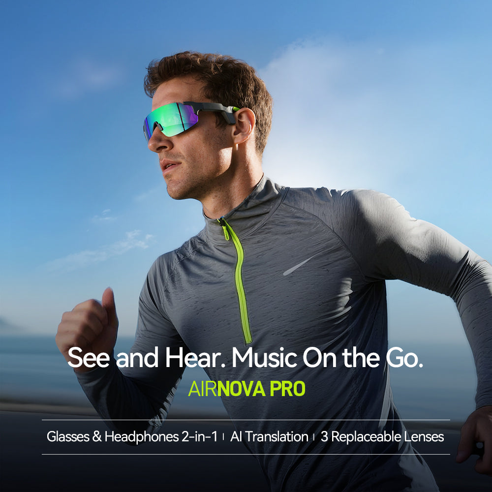 AirNova Pro - Sports Audio Sunglasses