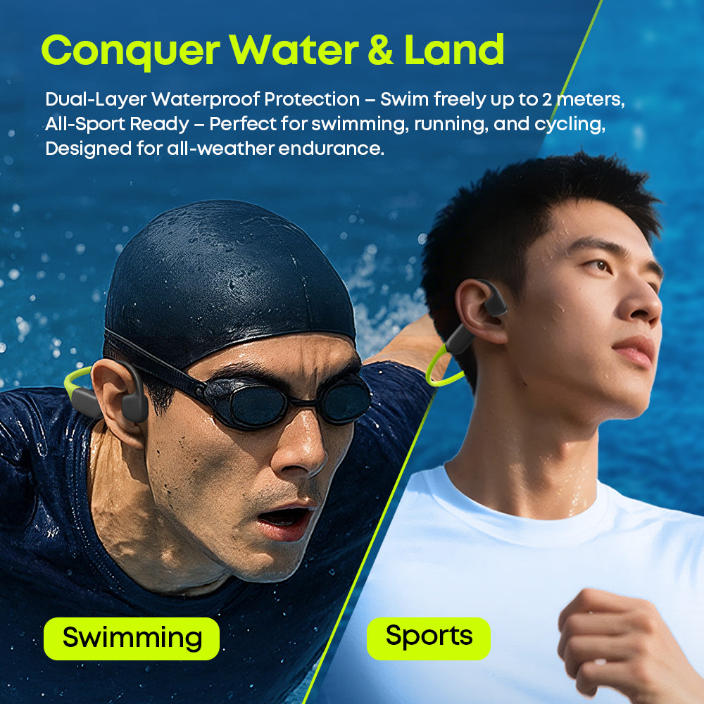 AirSwim Neo - IP68 Bone Conduction Headphones