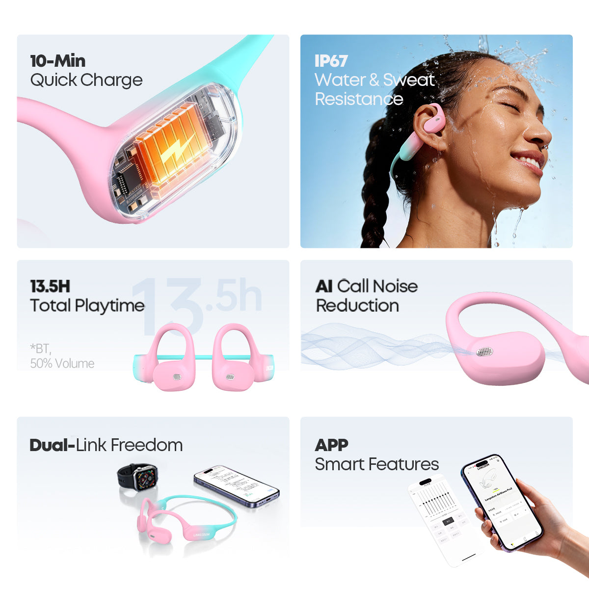 AirWave Pro2 - Open-Ear Sports Headphones