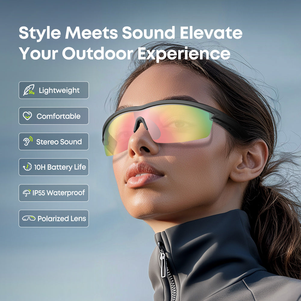 AirNova - Sports Audio Sunglasses