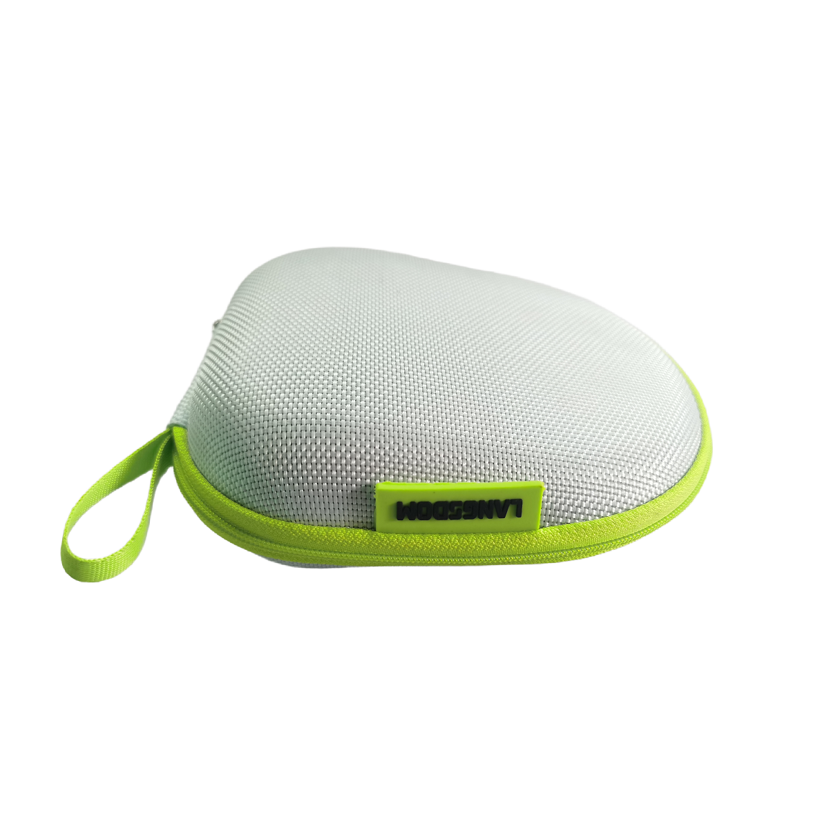 Running Headphone Carrying Case, Gray & Green