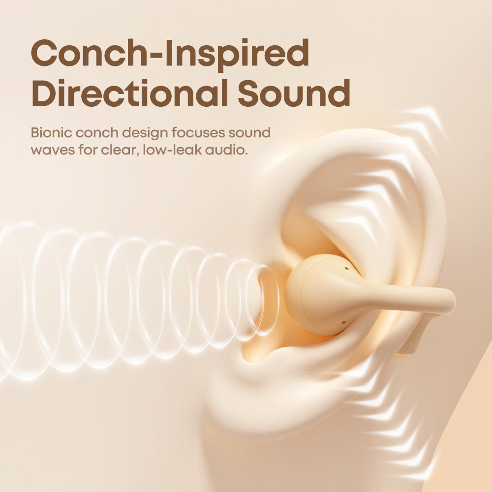 AirSoul Mix - Stylish Clip-on Open-Ear Earbuds