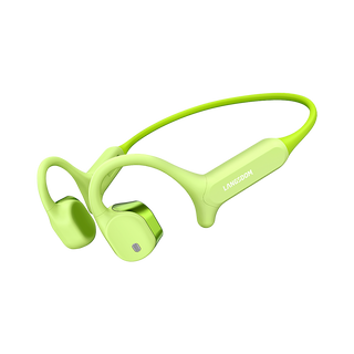AirWave Max open-ear sports headphones in avocado green