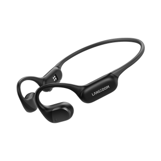 AirWave Pro open-ear running headphones in black
