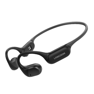 langsdom airwave pro2 open ear headphones in Grey