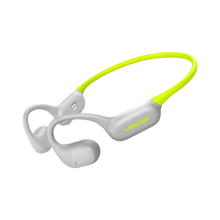 AirWave Pro open-ear running headphones in gray green