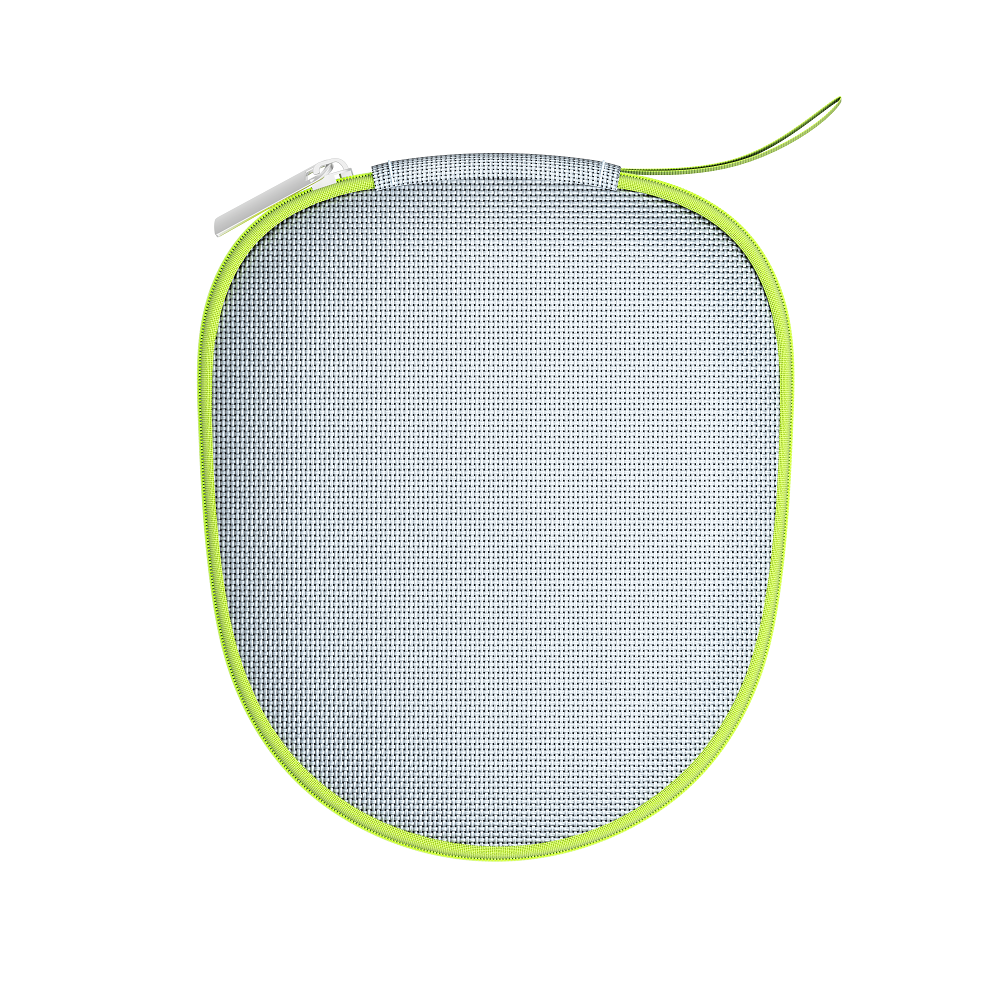 Running Headphone Carrying Case, Gray & Green